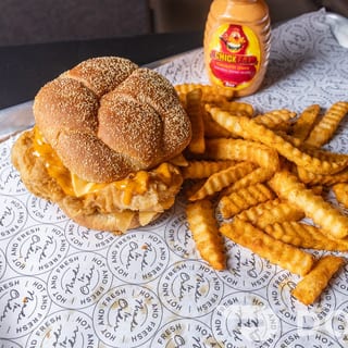 Crunchy Chicken Burger (Non Spicy)