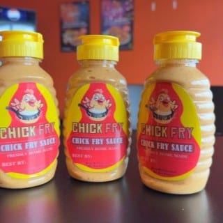 Chick Fry Sauce 8oz Squeeze Bottle.