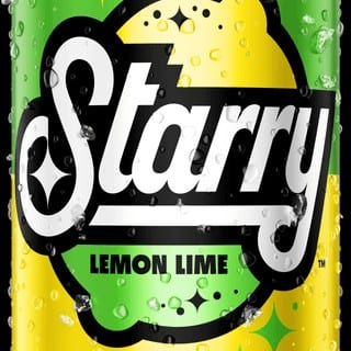 STARRY DRINK LEMON LIME SODA.