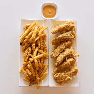 Tenders with ChickFry Season Fries