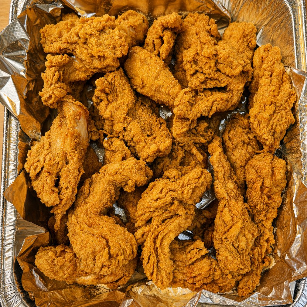 40 Pcs Regular Tender With Fries.