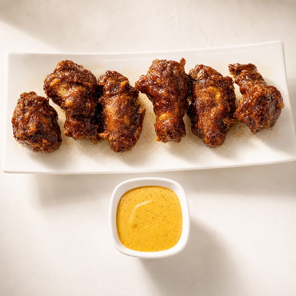 BBQ Wings (6 Pieces).
